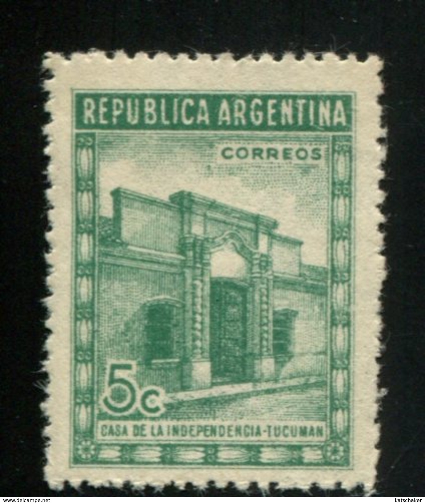 426552517 ARGENTINIE DB 1943 POSTFRIS MINTNEVER HINGED POSTFRIS NEUF YVERT 436 - Neufs