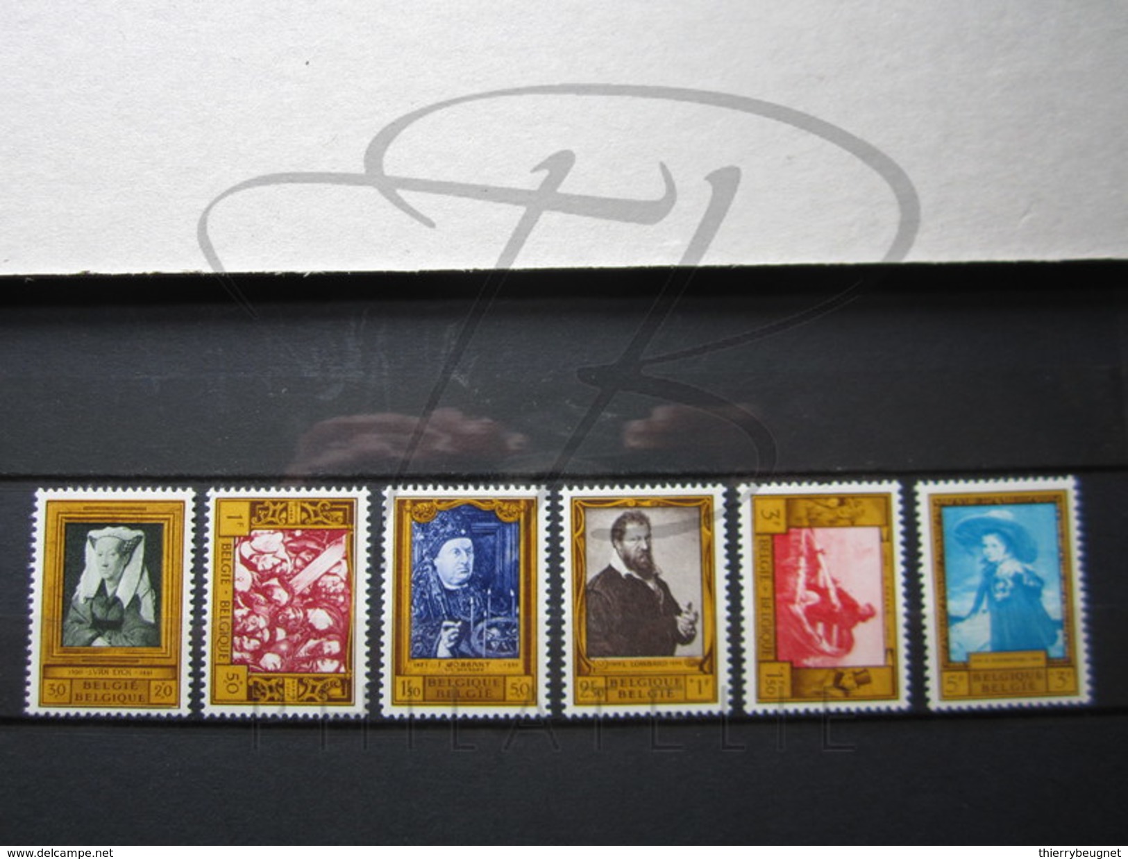 BEAUX TIMBRES DE BELGIQUE N° 1076 - 1081 , XX !!! - Neufs