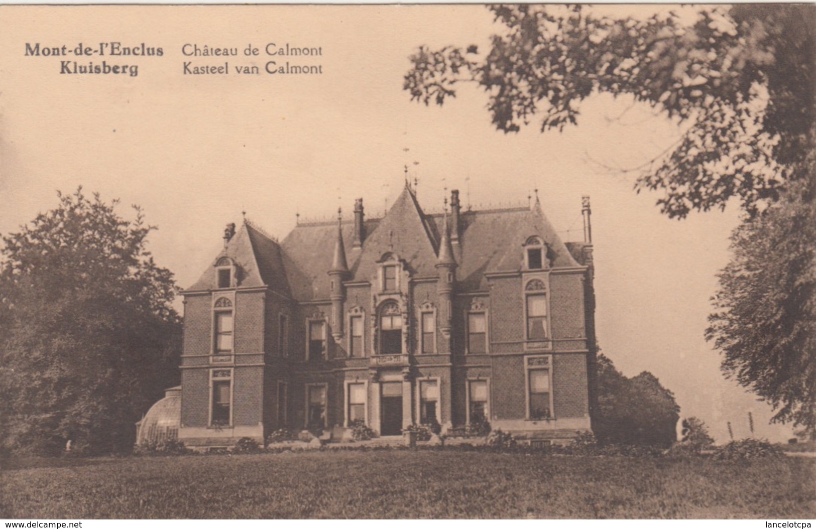 MONT DE L'ENCLUS / CHATEAU DE CALMONT - Mont-de-l'Enclus