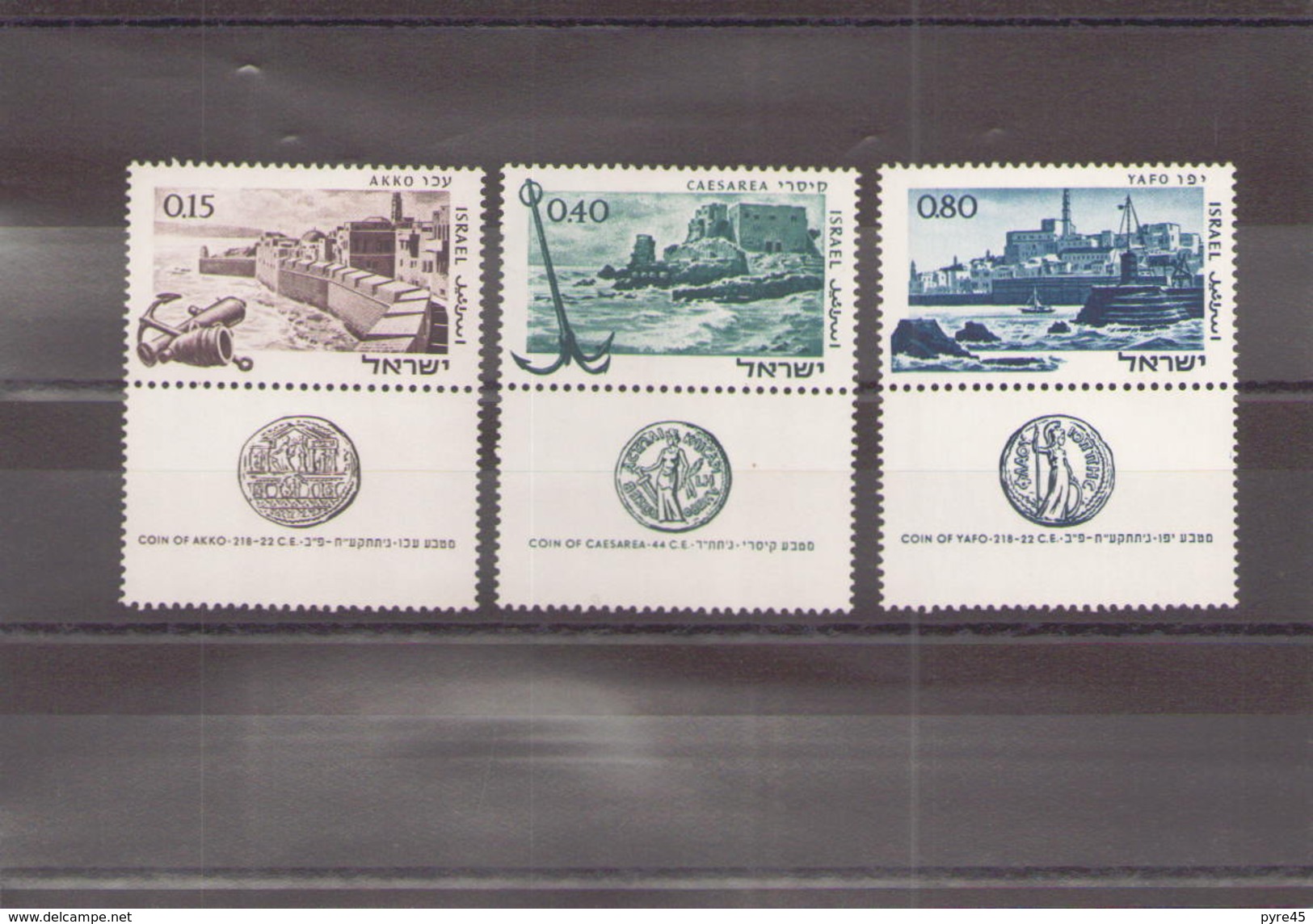 ISRAEL 1967 N° 330 / 2 * - Neufs (avec Tabs)