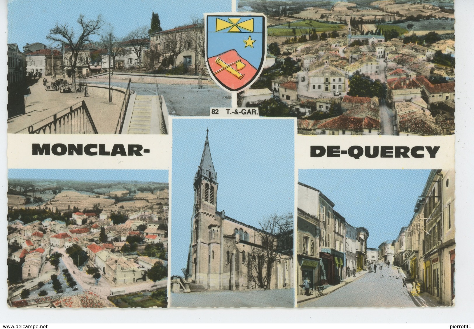 MONTCLAR DE QUERCY  - Vues Multiples - Montclar De Quercy