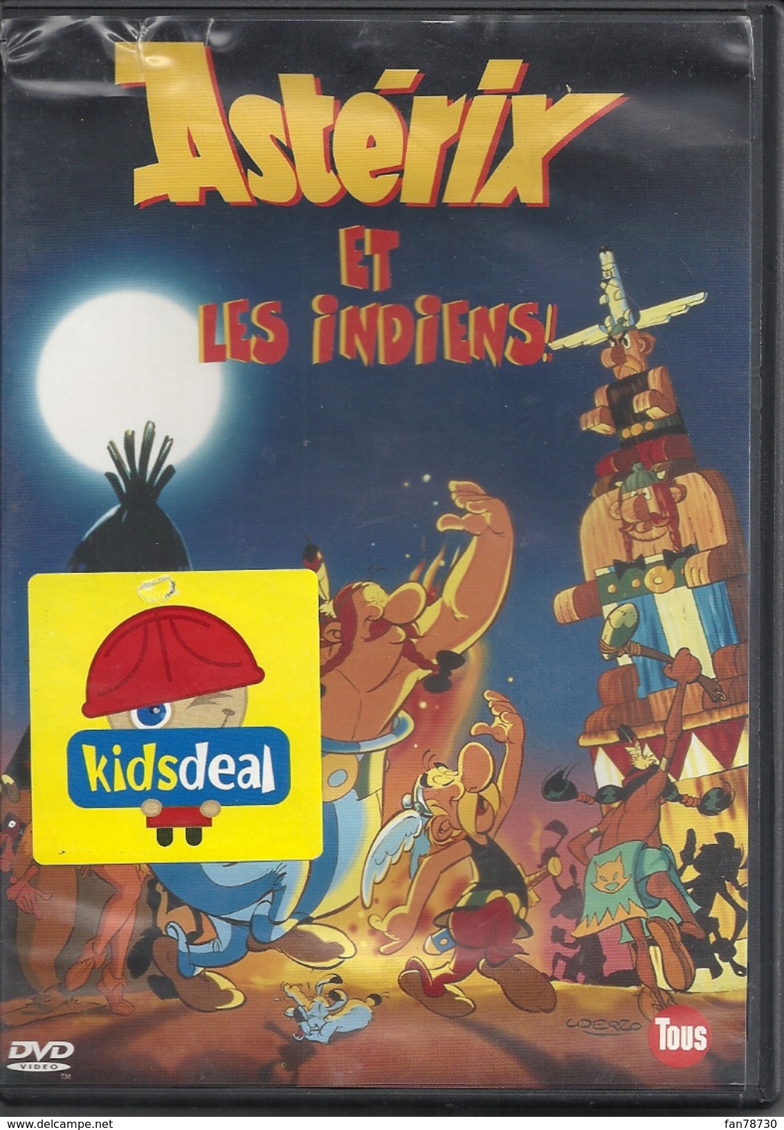 DVD - Astérix Et Les Indiens - Film Idéal Pour Toute La Famille - Animation