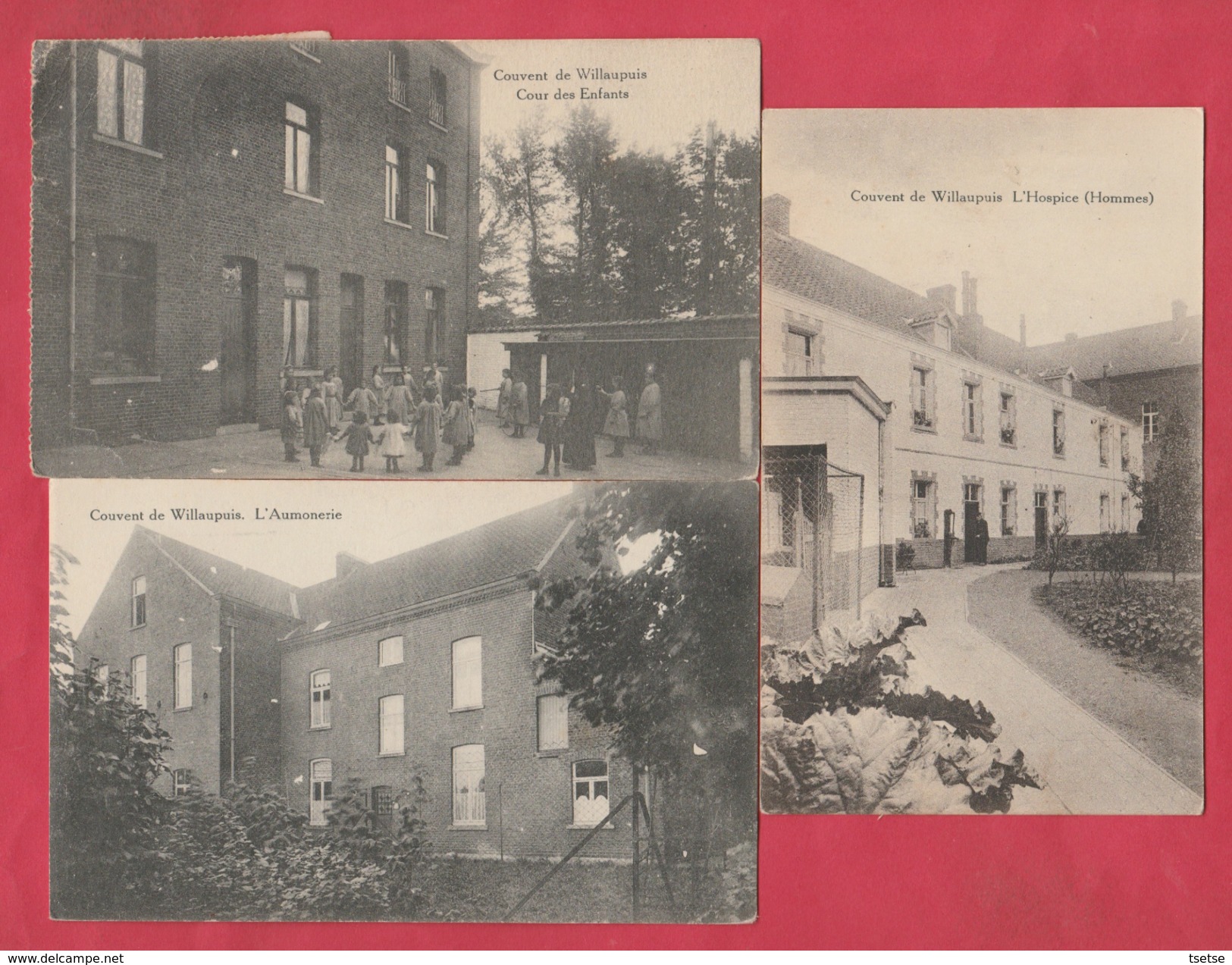 Leuze - Couvent De Willaupuis - 3 Cartes Postales ( Voir Verso ) - Leuze-en-Hainaut