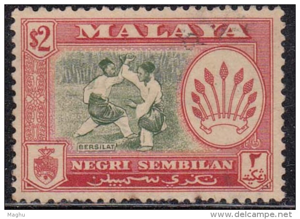 $2 Negri Sembilan Used 1957 - Negri Sembilan