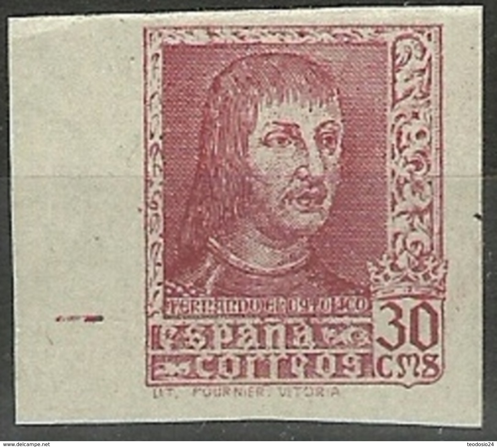 ESPAÑA 1938. EDIFIL 844 Aes ** MNH  VC+150 Euros - Neufs