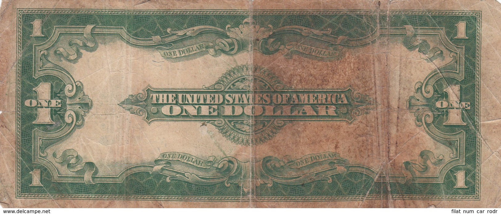 BILLETE ESTADOS UNIDOS ONE DOLLARS  AÑO 1923 - Otros & Sin Clasificación