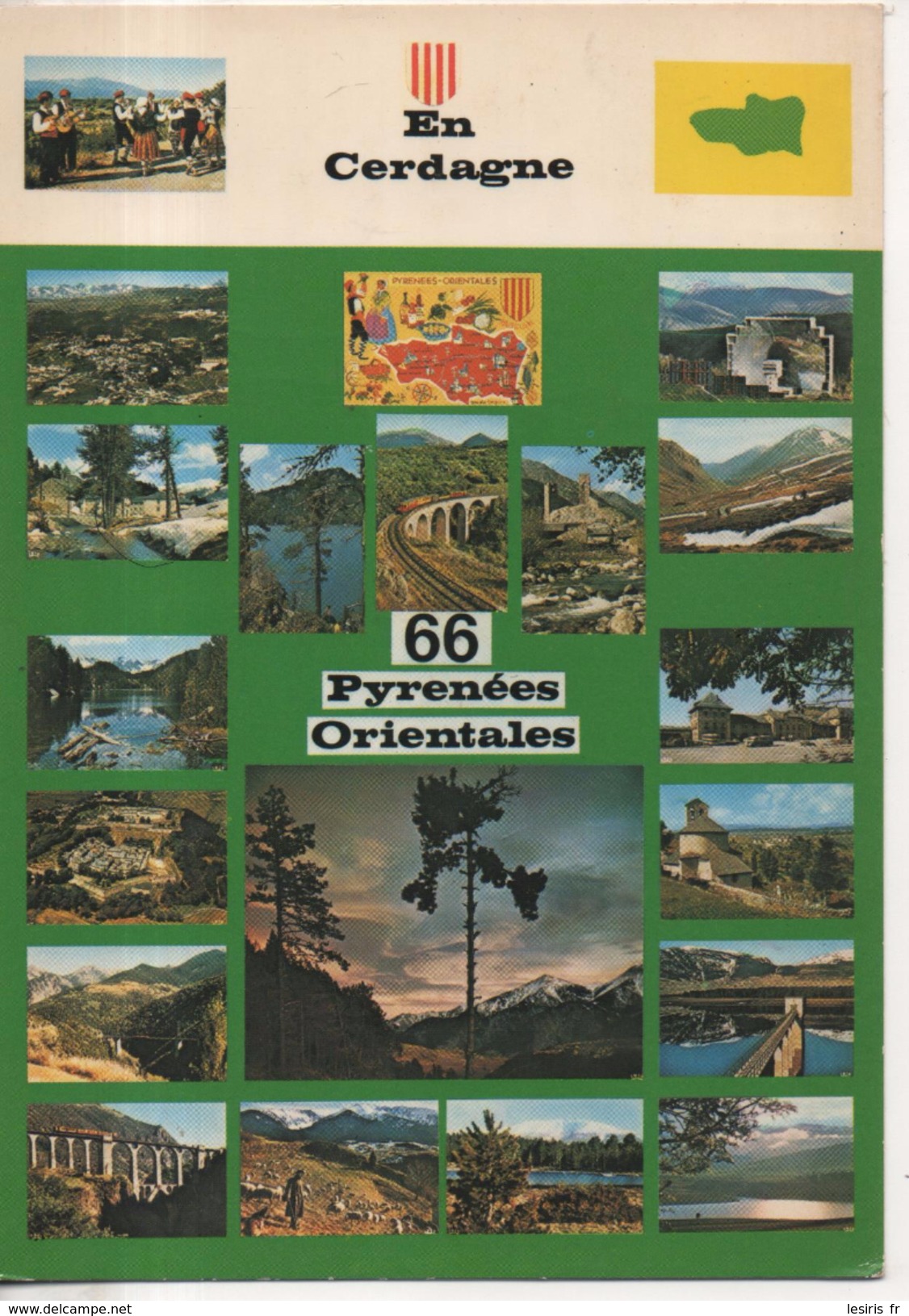 CP - PHOTO - 66 - PYRÉNÉES ORIENTALES - EN CERDAGNE - MULTIVUES - 66.707 - Other & Unclassified