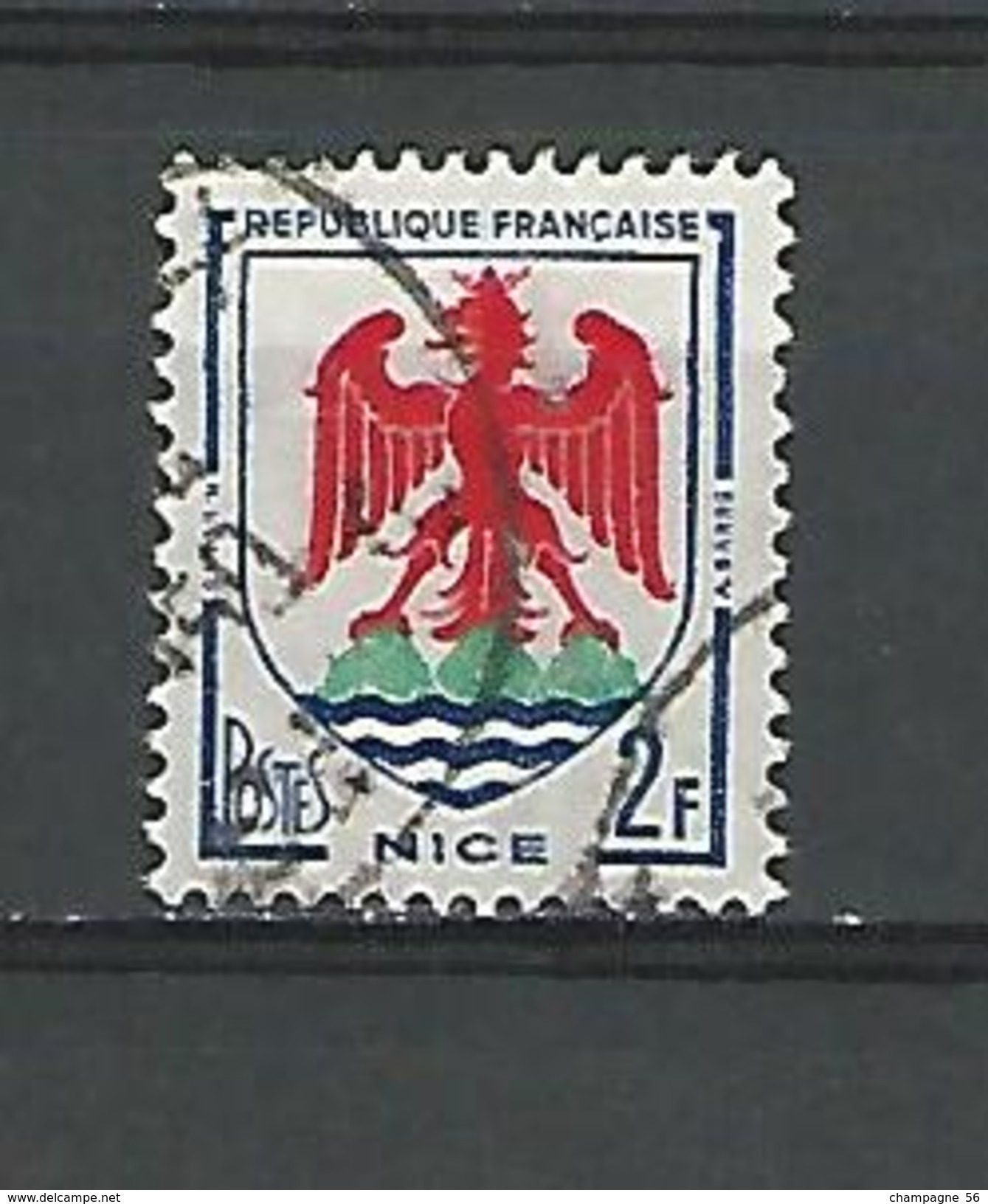 * 1958 N° 1184 NICE  PHOSPHORESCENTE  OBLITÉRÉ - Gebraucht