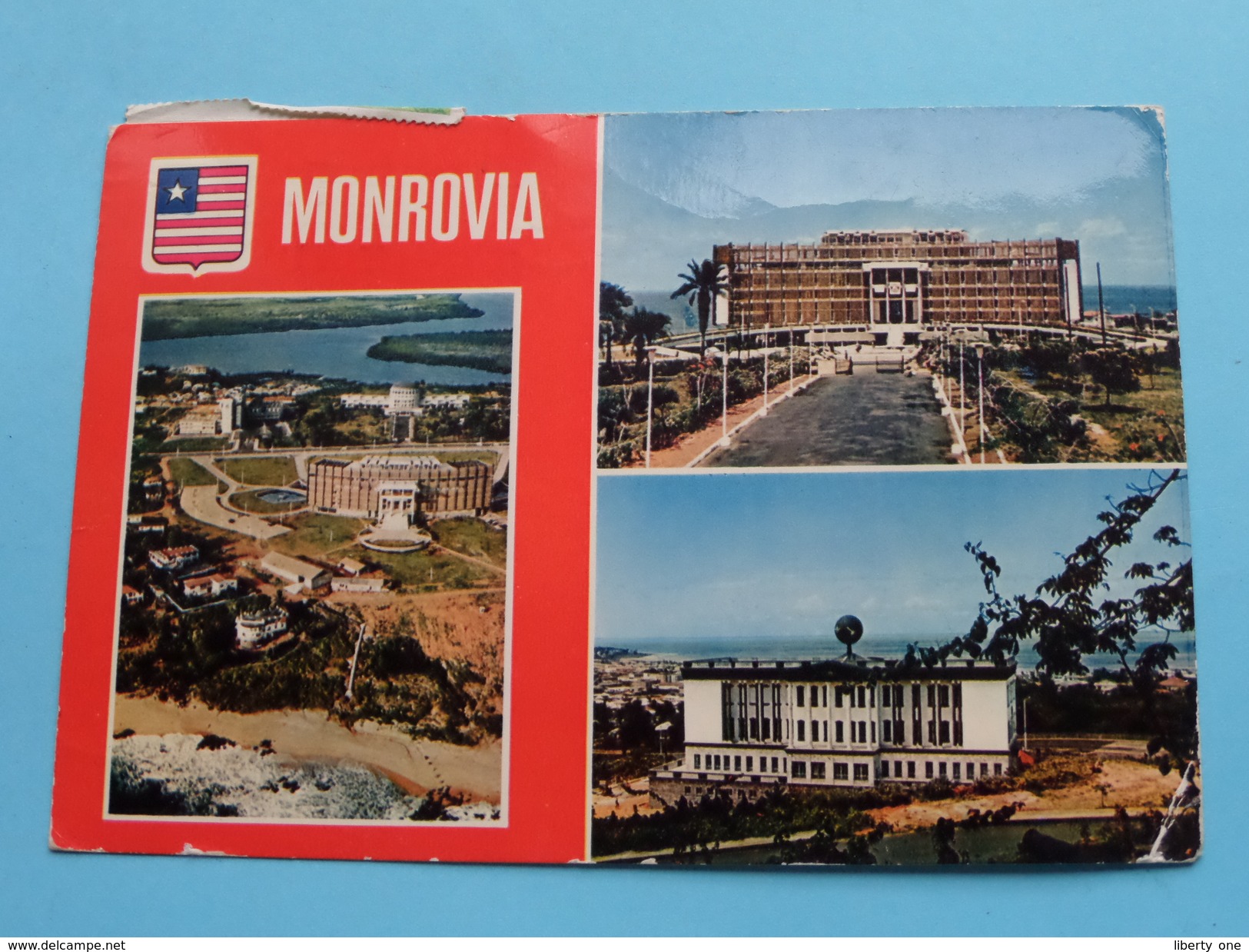 MONROVIA ( République Of Liberia ) Executive Mansion Capitol Building And .......... Anno 19?? ( Zie Foto Details ) !! - Liberia