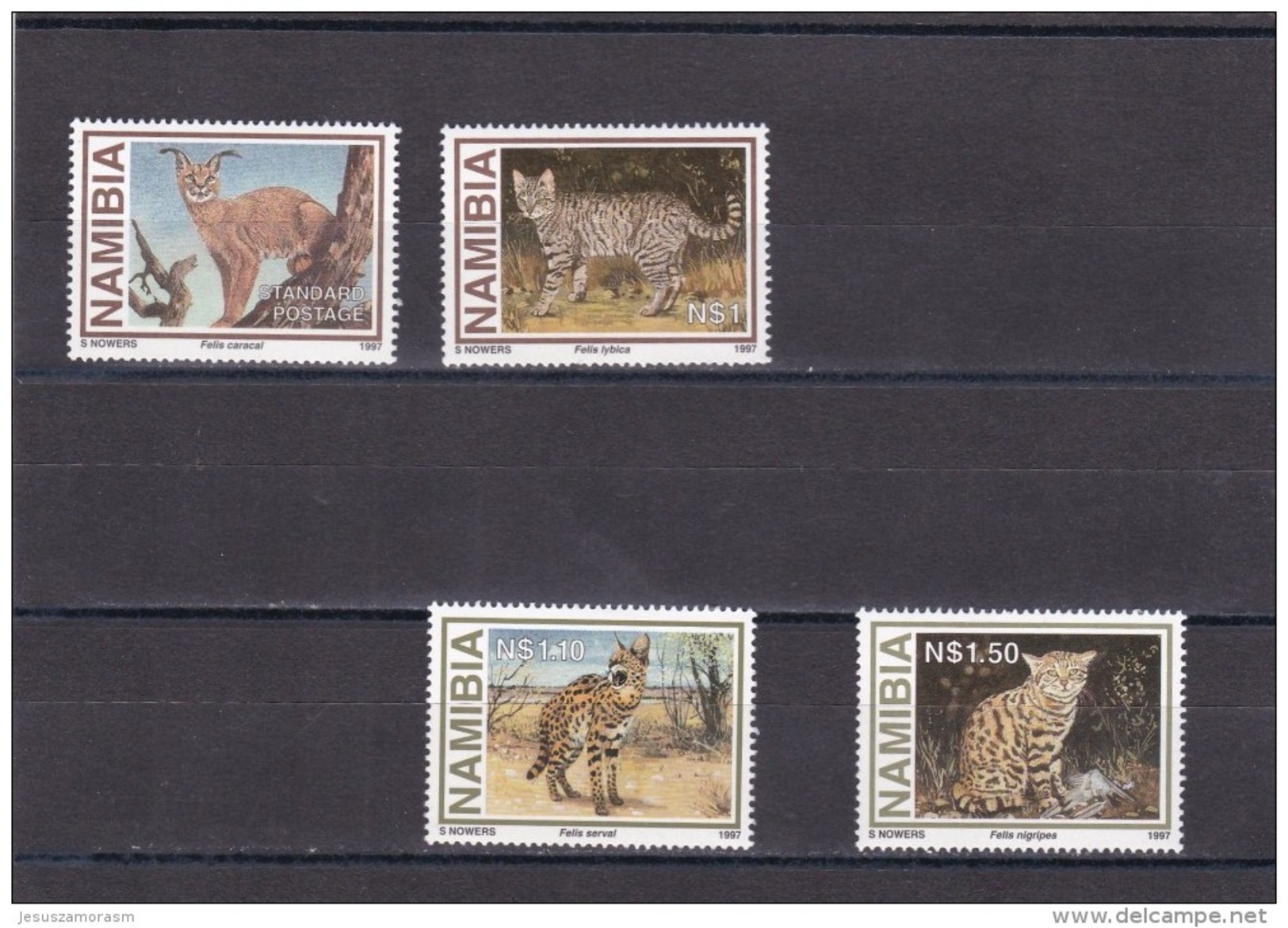 Namibia Nº 794 Al 797 - Namibia (1990- ...)