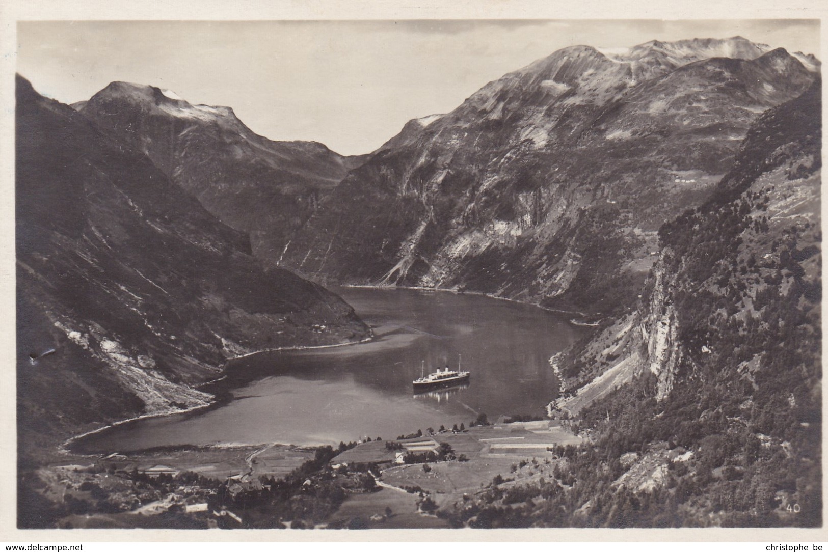 Norge, Norway, Noorwegen, Utsigt Over Geirangerfjorden (pk33284) - Norvège