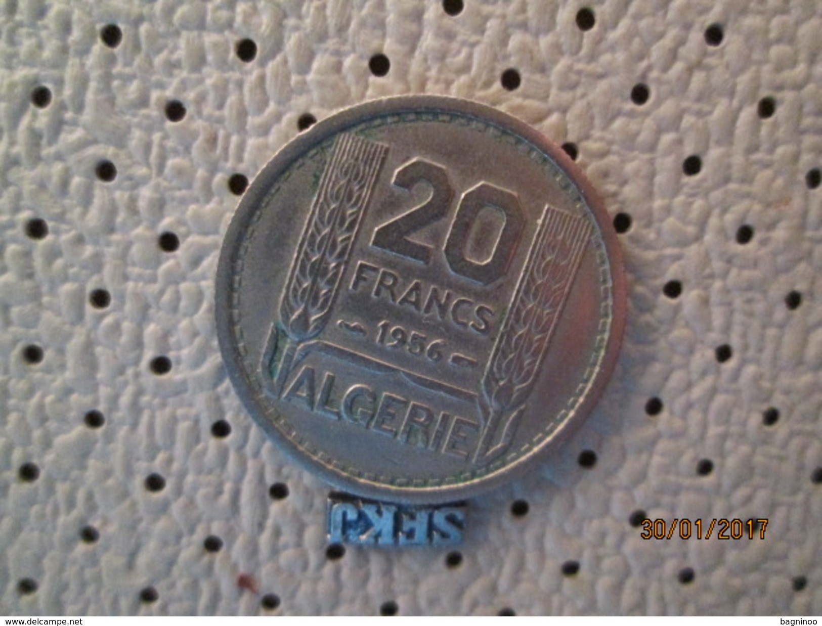 ALGERIA 20 Francs 1956  # 3 - Algeria