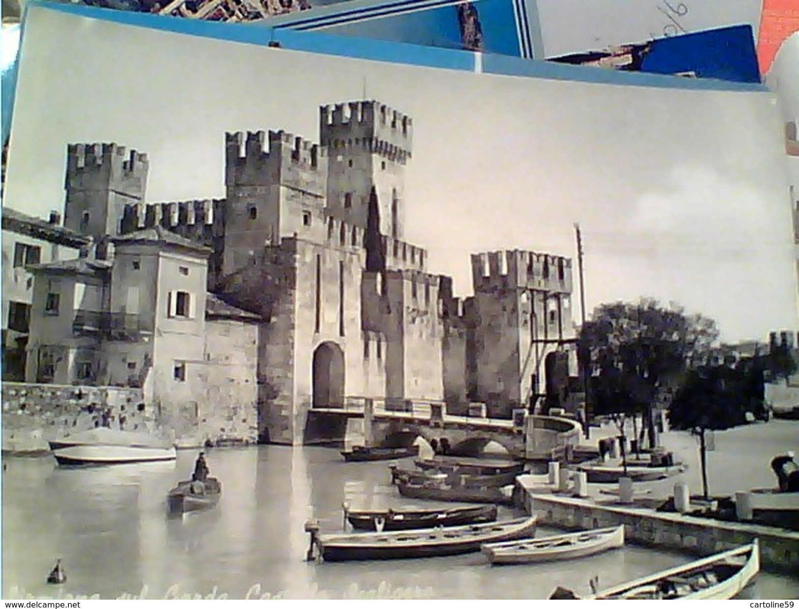 27 CARD PESCHIERA DESENZANO GARDONE SIRMIONE IL VITTORIALE CON IL MAS  N1950< FY11594