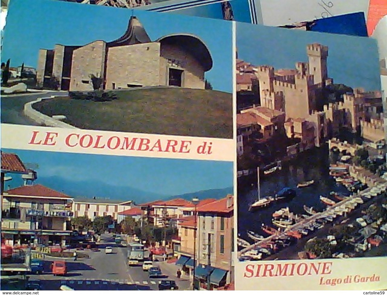 27 CARD PESCHIERA DESENZANO GARDONE SIRMIONE IL VITTORIALE CON IL MAS  N1950< FY11594