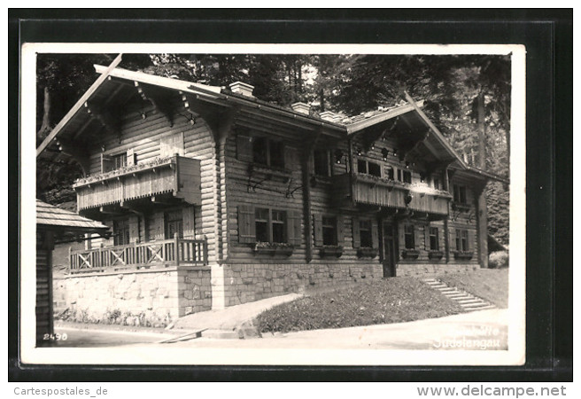 CPA Dittersbach / Jetrichovice, Vue De Balzhütte - Repubblica Ceca