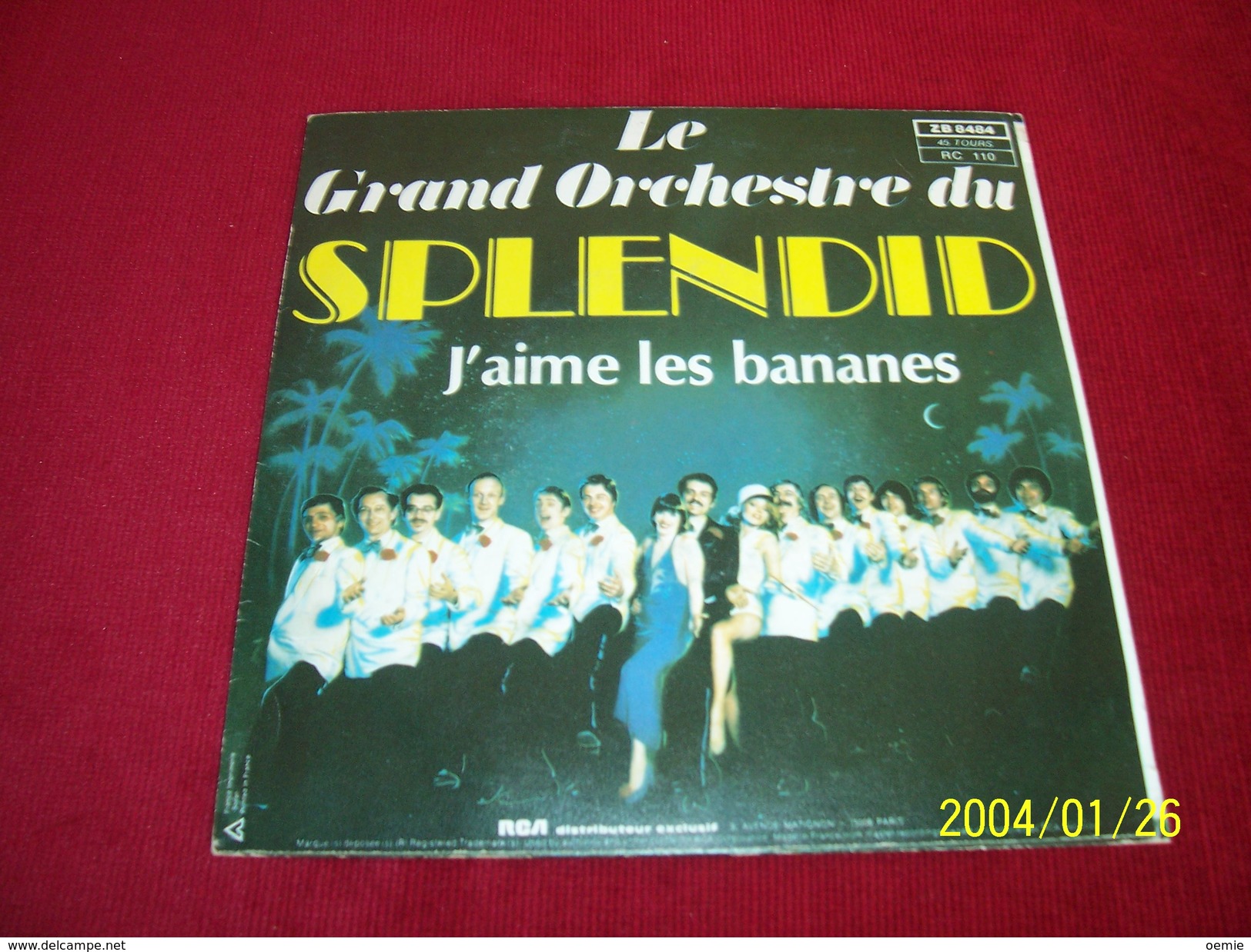 LE GRAND ORCHESTRE DU SPLENDID ° MACAO  / J'AIME LES BANANES - Collections Complètes