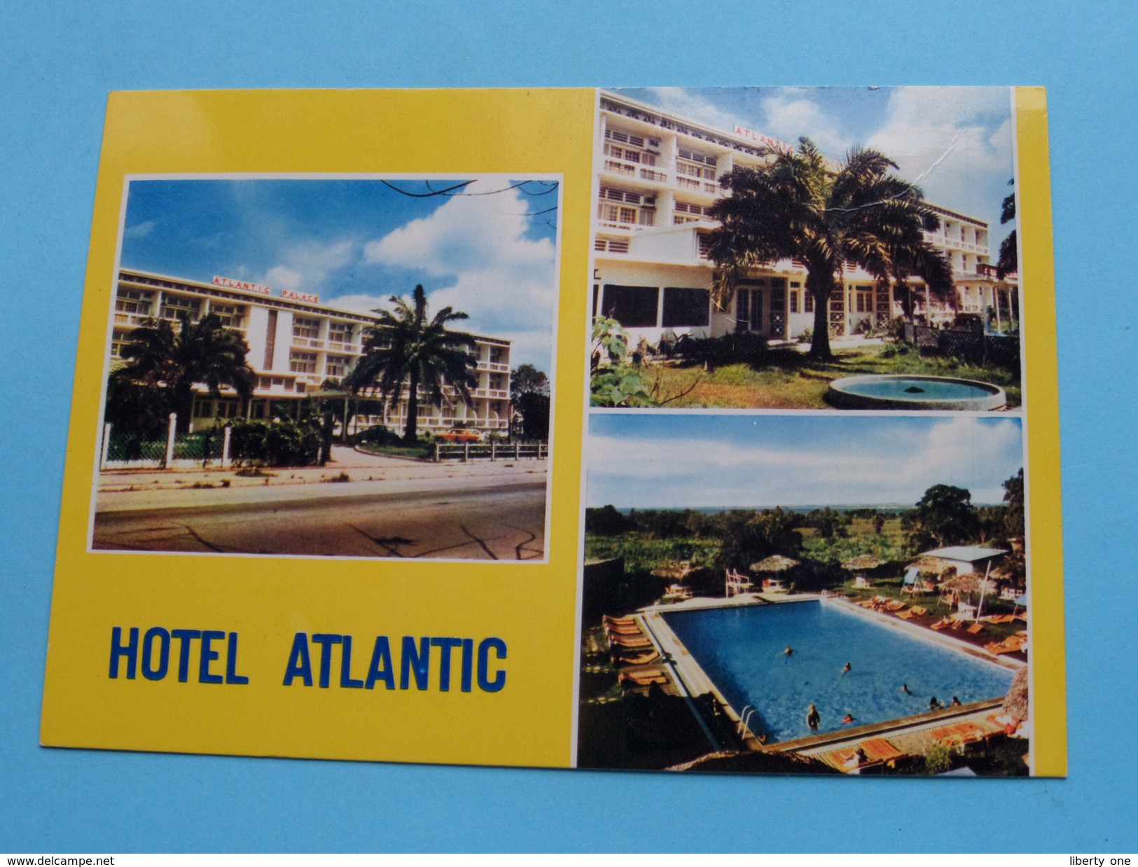 Hotel ATLANTIC Pointe Noire ( Iris ) Anno 19?? ( Zie Foto Voor Details ) !! - Pointe-Noire