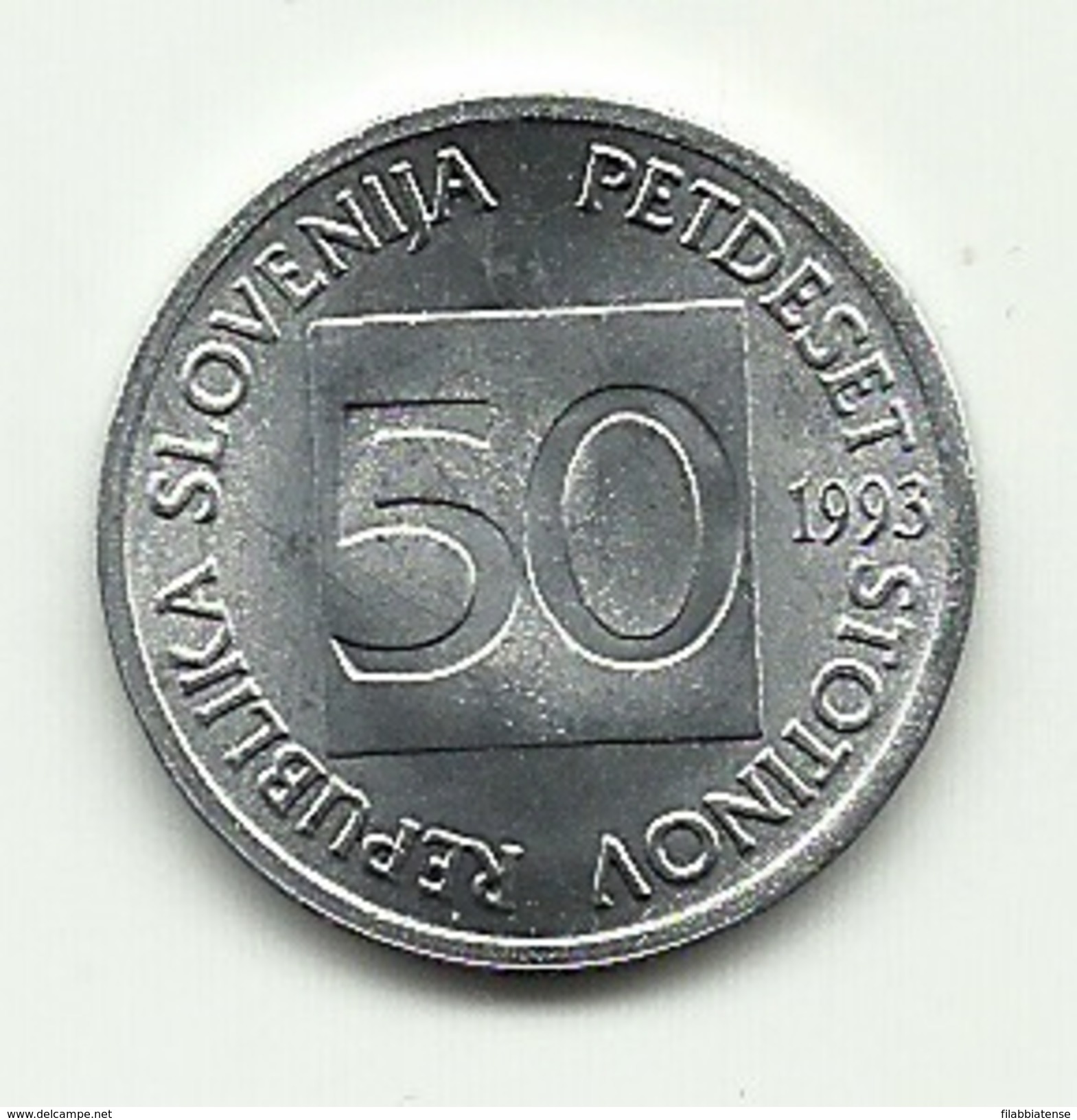 1993 - Slovenia 50 Stotinov       ---- - Slovenia