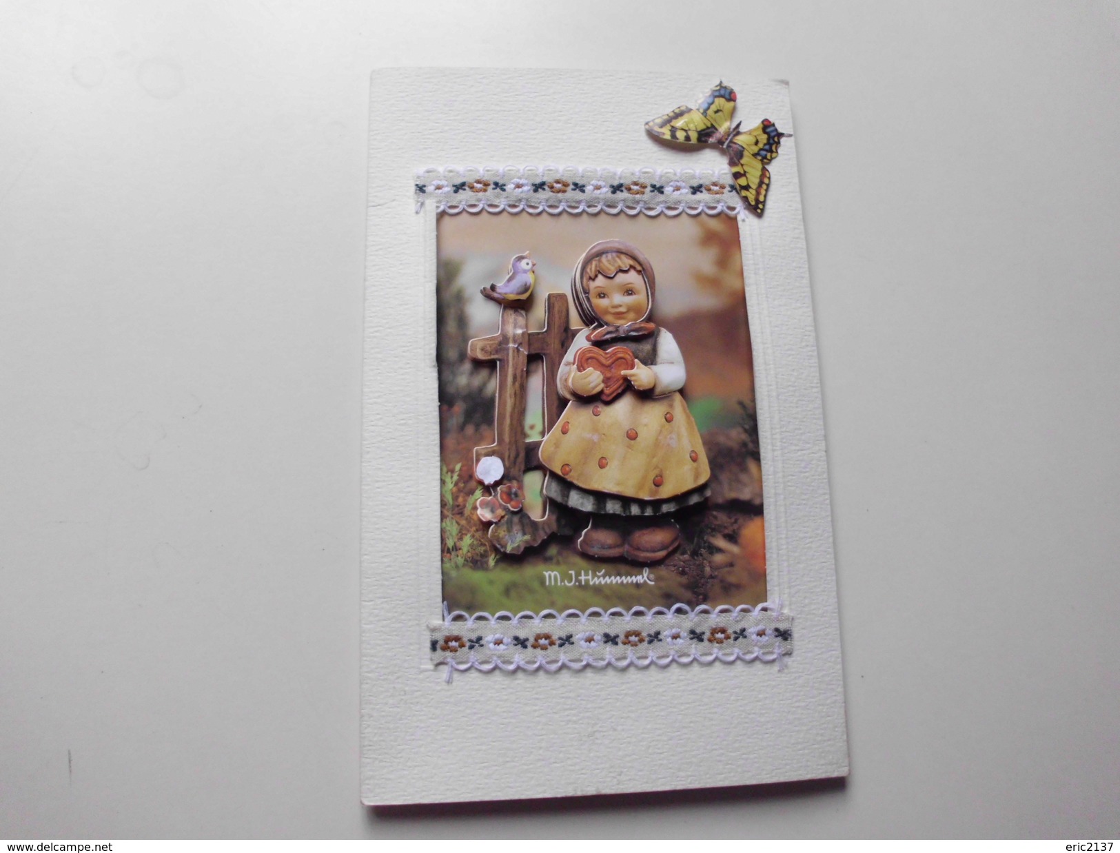 CARTE A SYSTEME .....PETITE FILLE - Hummel