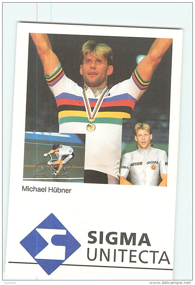 Michael HUBNER, Champion Du Monde. 2 Scans. Cyclisme. Sigma - Cycling