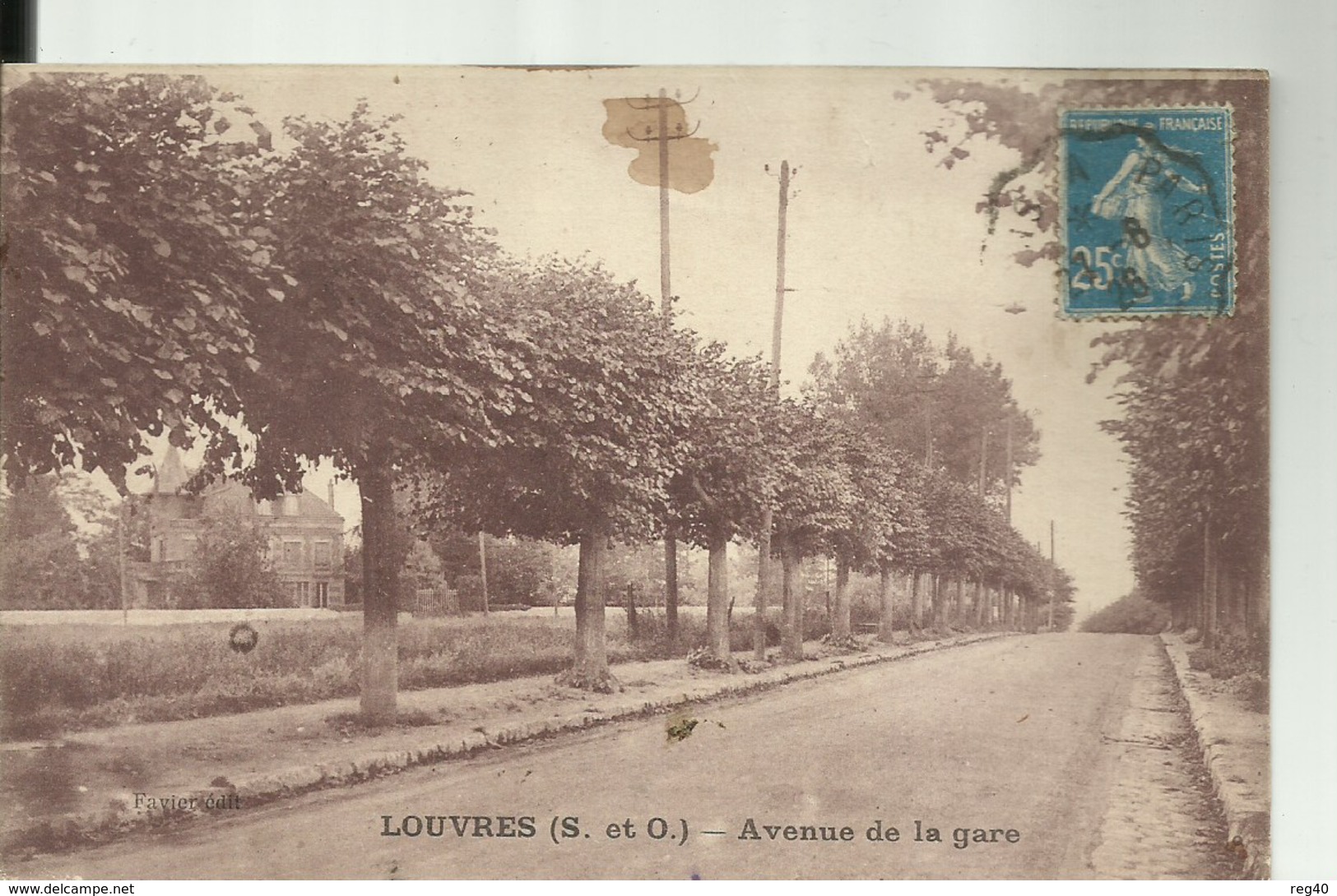 D95 - LOUVRES  - Avenue De La Gare - Louvres