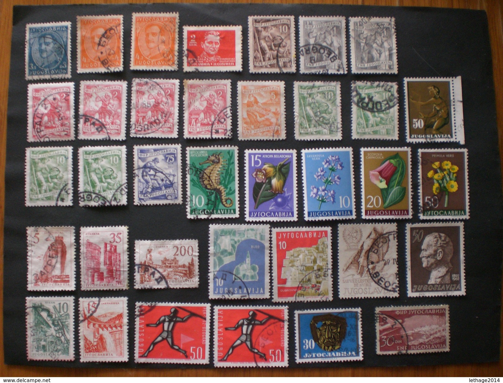 JUGOSLAVIA JUGOSLAVIJA LOT MIX OBLITERE - MNH -MNL - Colecciones & Series