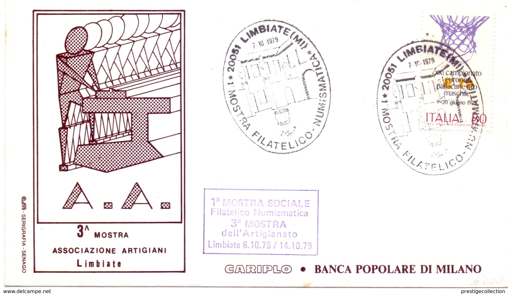 LIMBIATE MILANO ASSOCIAZIONE ARTIGIANI 1979  (GEN170173) - Altri & Non Classificati