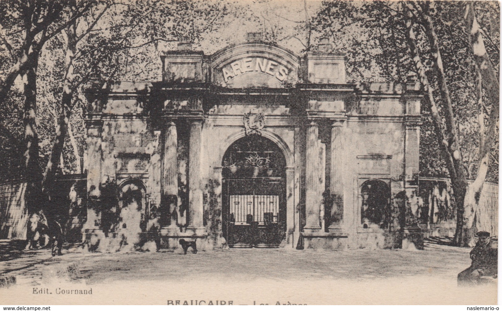 CPA 30 BEAUCAIRE  L'Entrée Des Arènes - Beaucaire