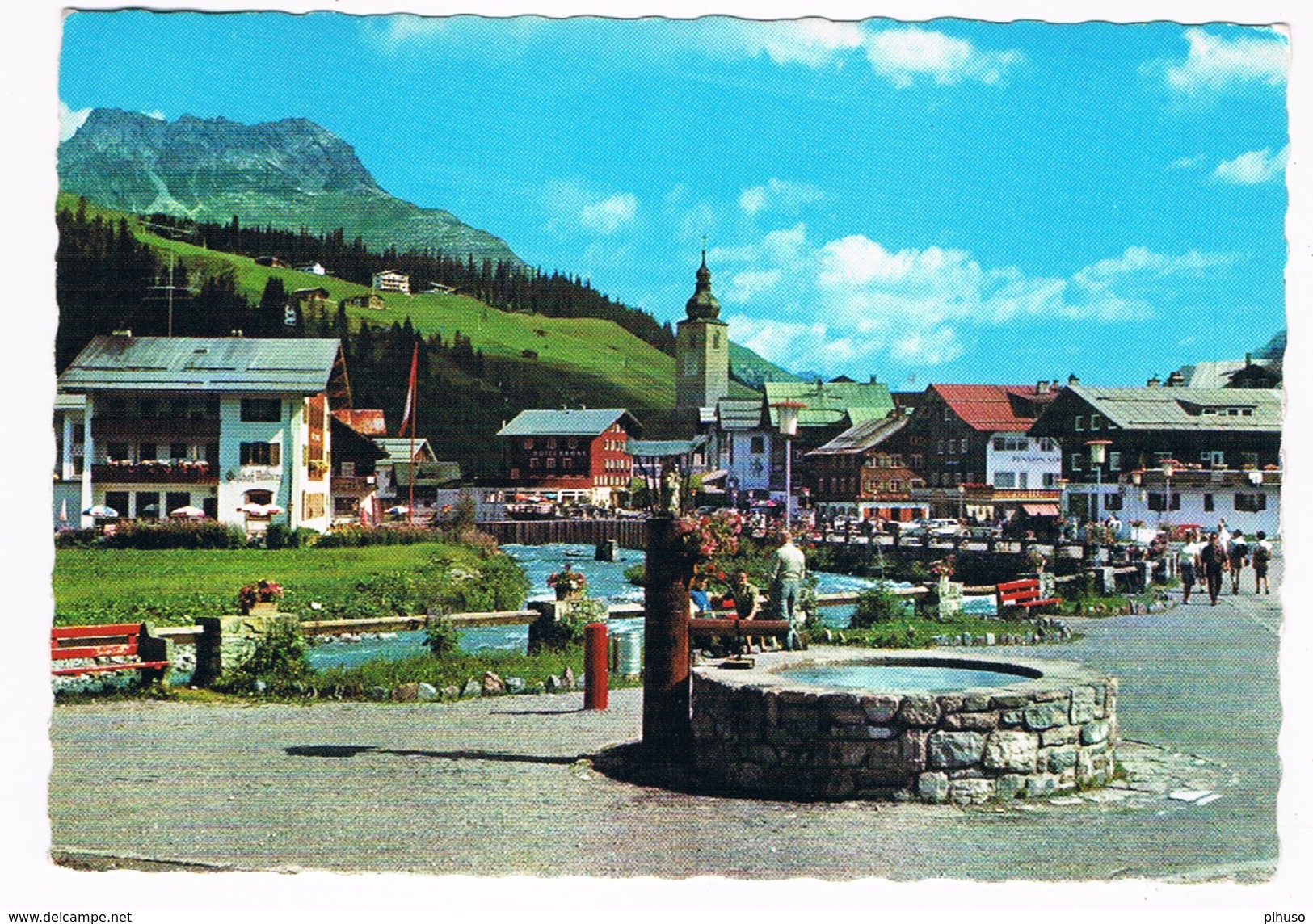 Ö-3204   LECH Am ARLBERG : Dorfbrunnen - Lech