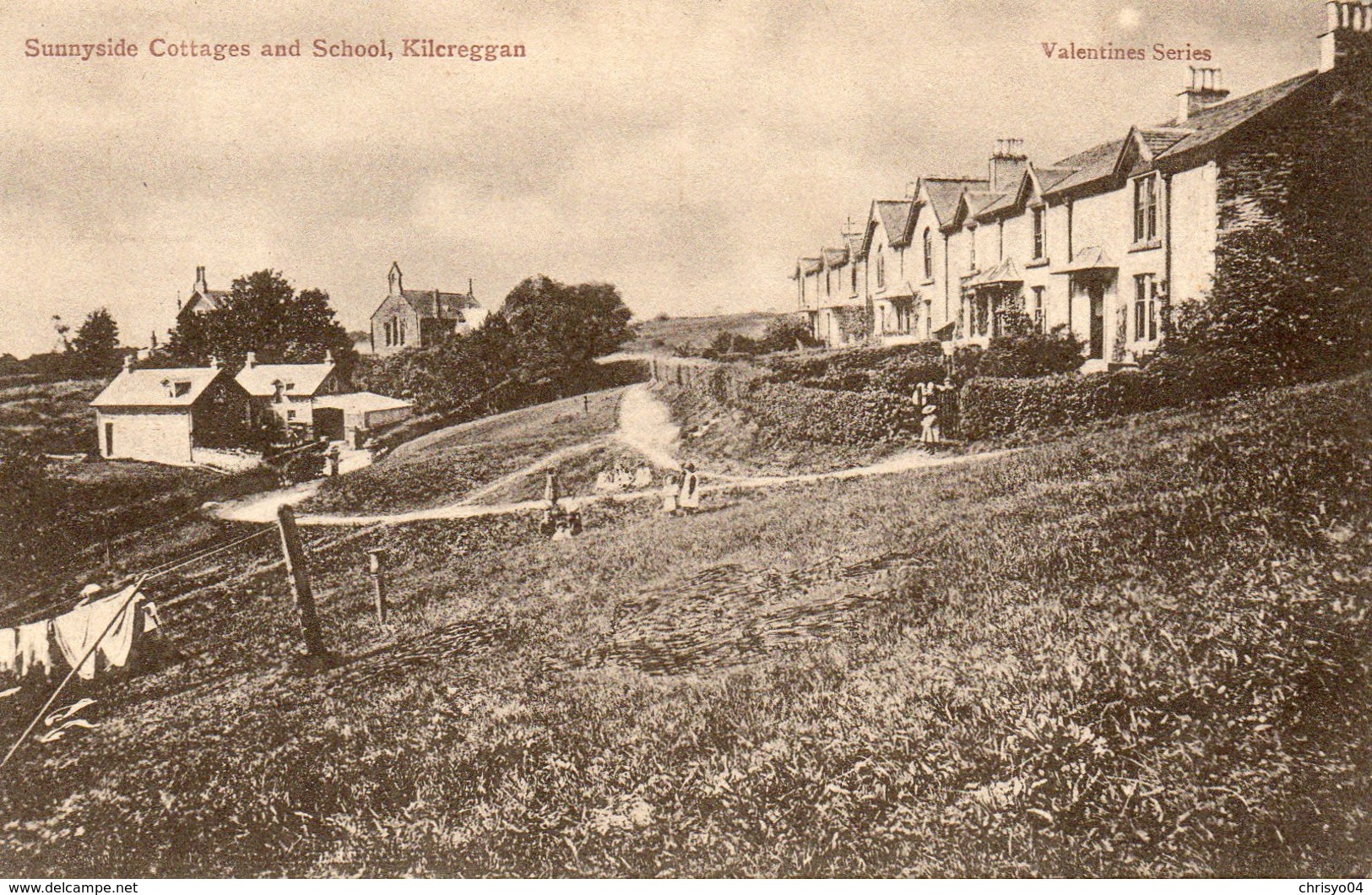 71x   Ecosse Kilcreggan Sunnyside Cottages And School - Autres & Non Classés