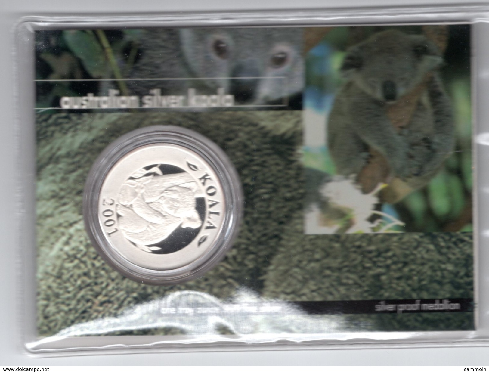 8729 Australien Australia Australian Silver Koala 1 Feinunze Silber  Auflage 2000, See Scan And Description! - Andere & Zonder Classificatie