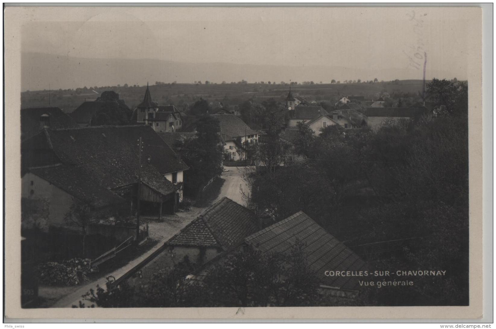 Corcelles-sur-Chavornay - Vue Generale - Photo: Steigmeier Freres - Chavornay