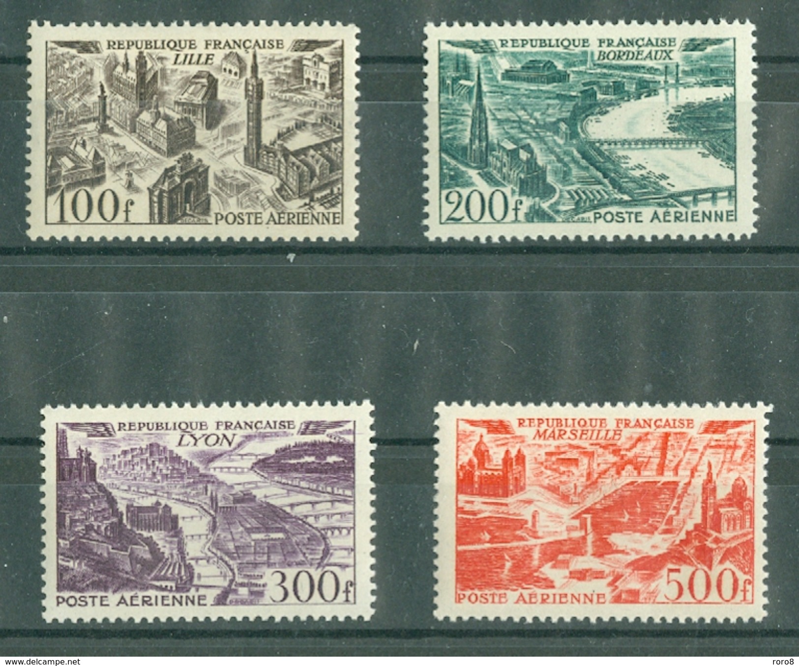 FRANCE - POSTE AERIENNE N° 24** MNH à 27**MNH LUXE - 1927-1959 Mint/hinged