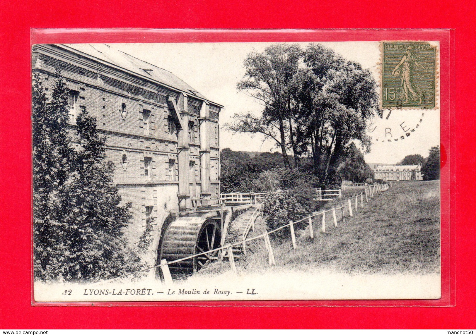 27-CPA ROSAY SUR LIEURE - LE MOULIN DE ROSAY - Autres & Non Classés