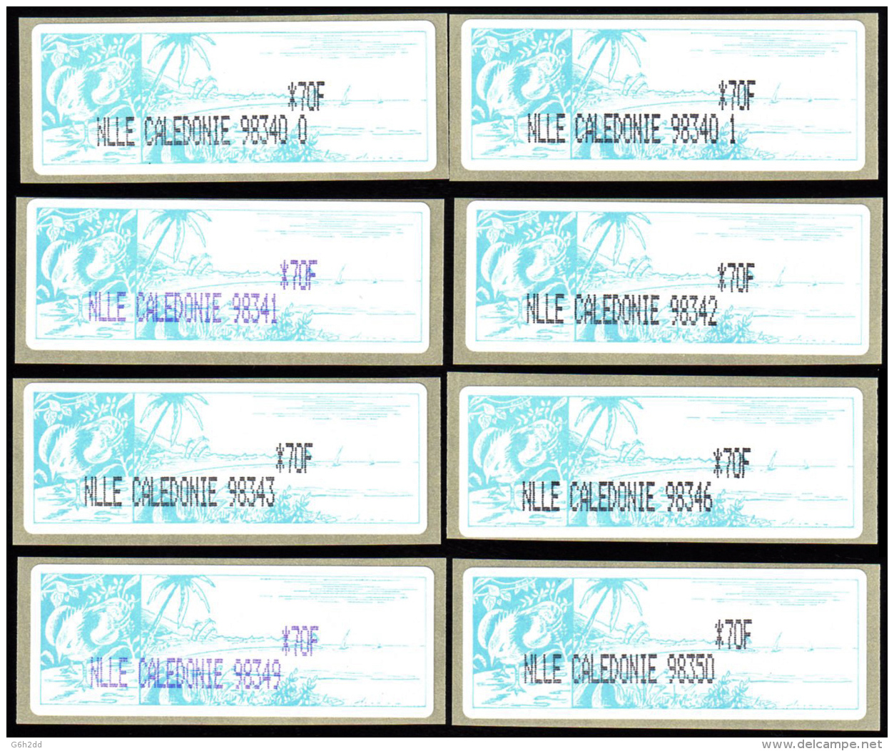 ATM-182- Vignette De Distributeur - Franking Labels