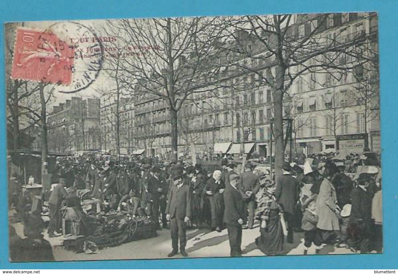 CPA TOUT PARIS - Marché Aux Jambons - Ferraille - Antiquités Brocante (XIème) Ed. FLEURY - Arrondissement: 11