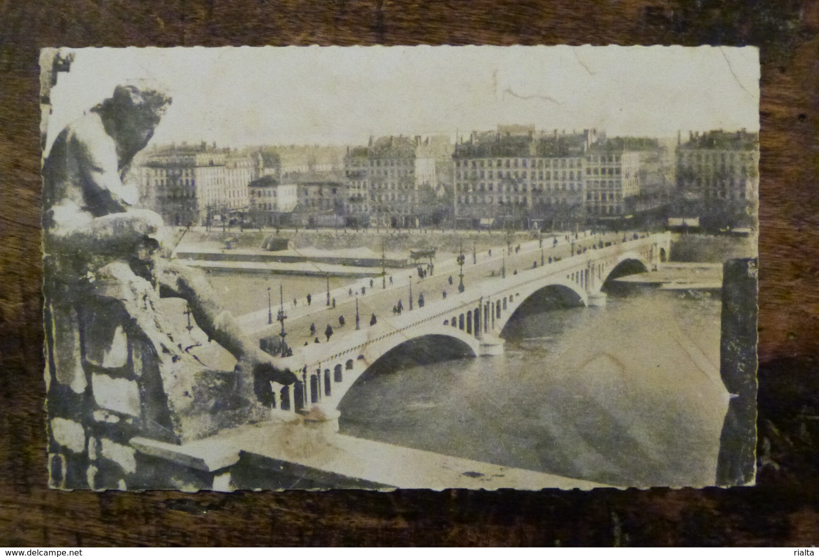 69, LYON, LE PONT WILSON VU DU HAUT DE L'HOTEL DIEU - Autres & Non Classés