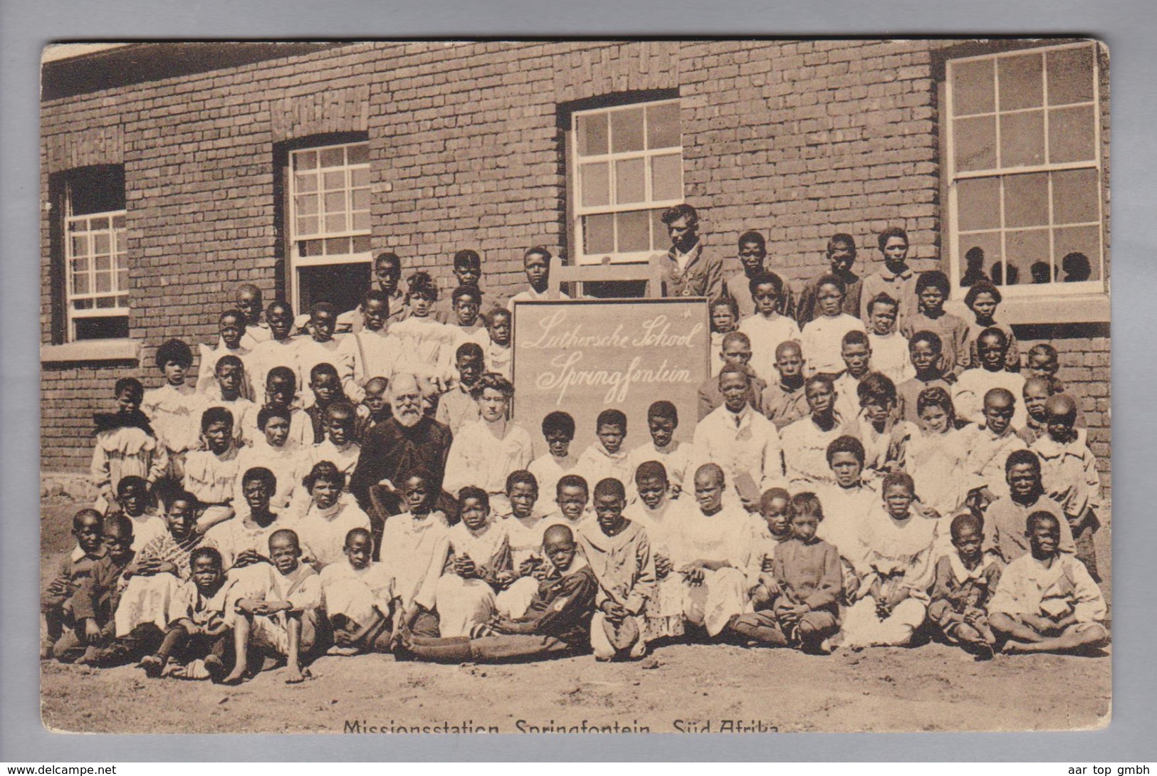 AK Südafrika Missionsstation Springstein 1911-05-21 Foto - Sud Africa