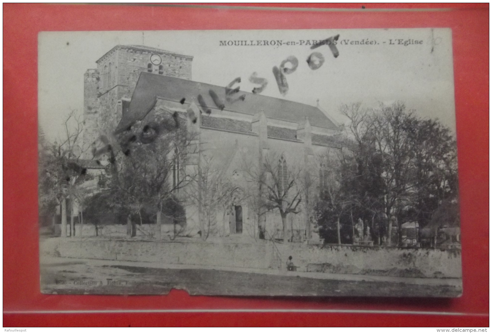 Cp  Mouilleron En Pareds L'eglise - Mouilleron En Pareds