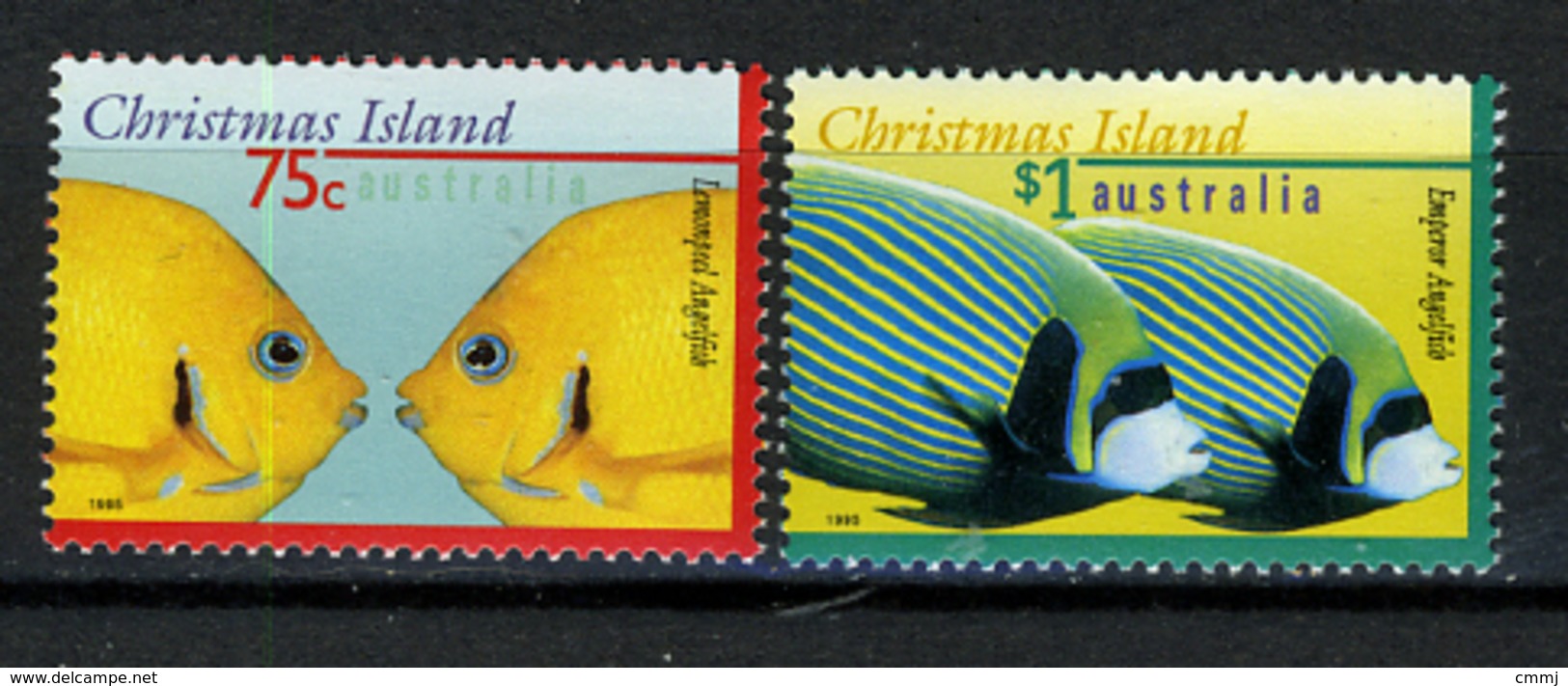 1995 - CHRISTMAS ISLAND - Catg.. Mi. 413/414 - NH - (I-SRA3207.6) - Christmas Island