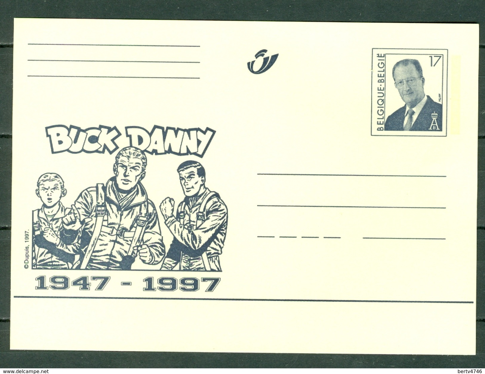 Belg. 1947 - 1997 - Buck Danny 50 - Cartes Postales 1951-..