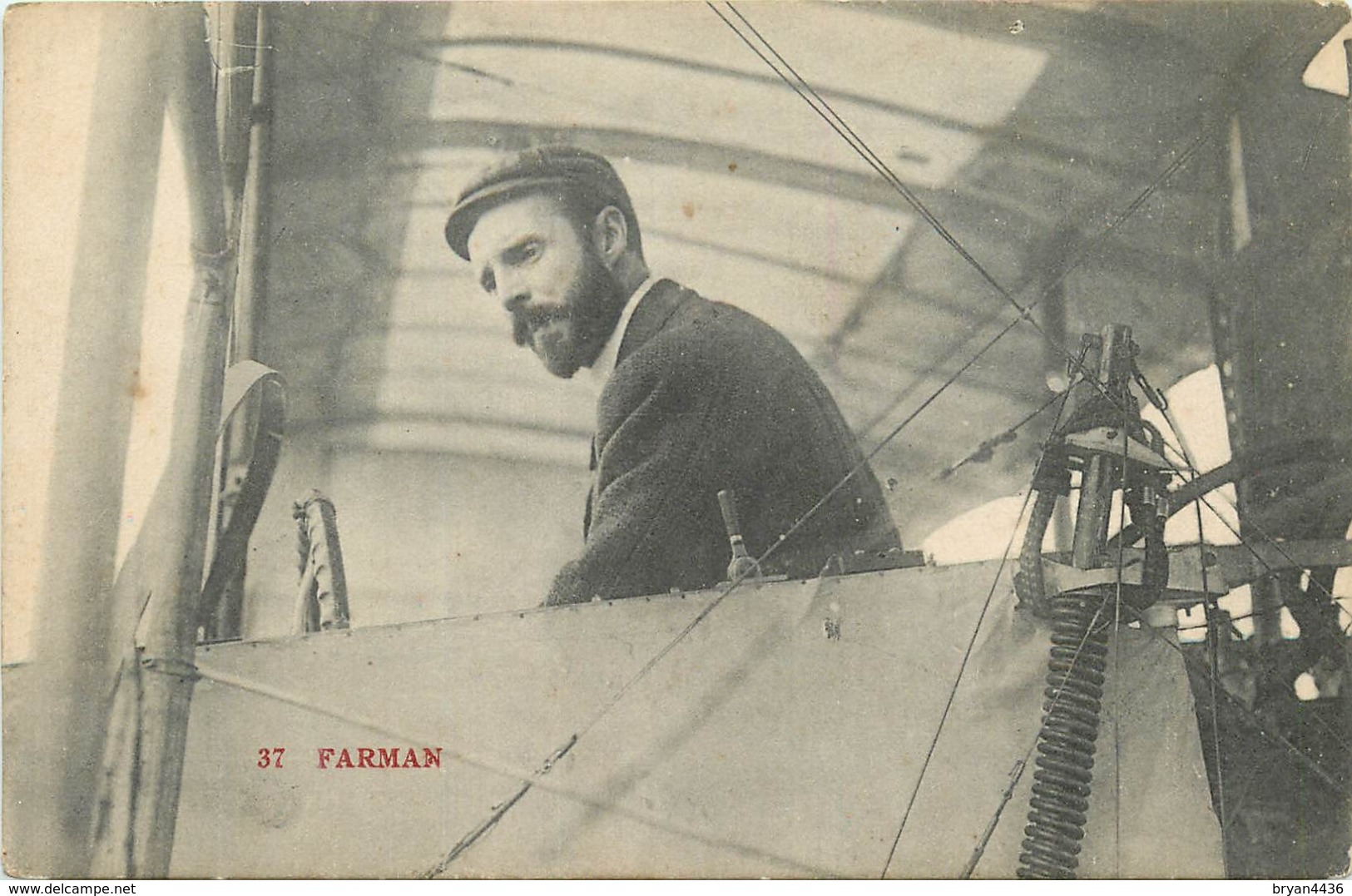 FARMAN - AVIATEUR PILOTE  - AVIATION - AVION - Flieger