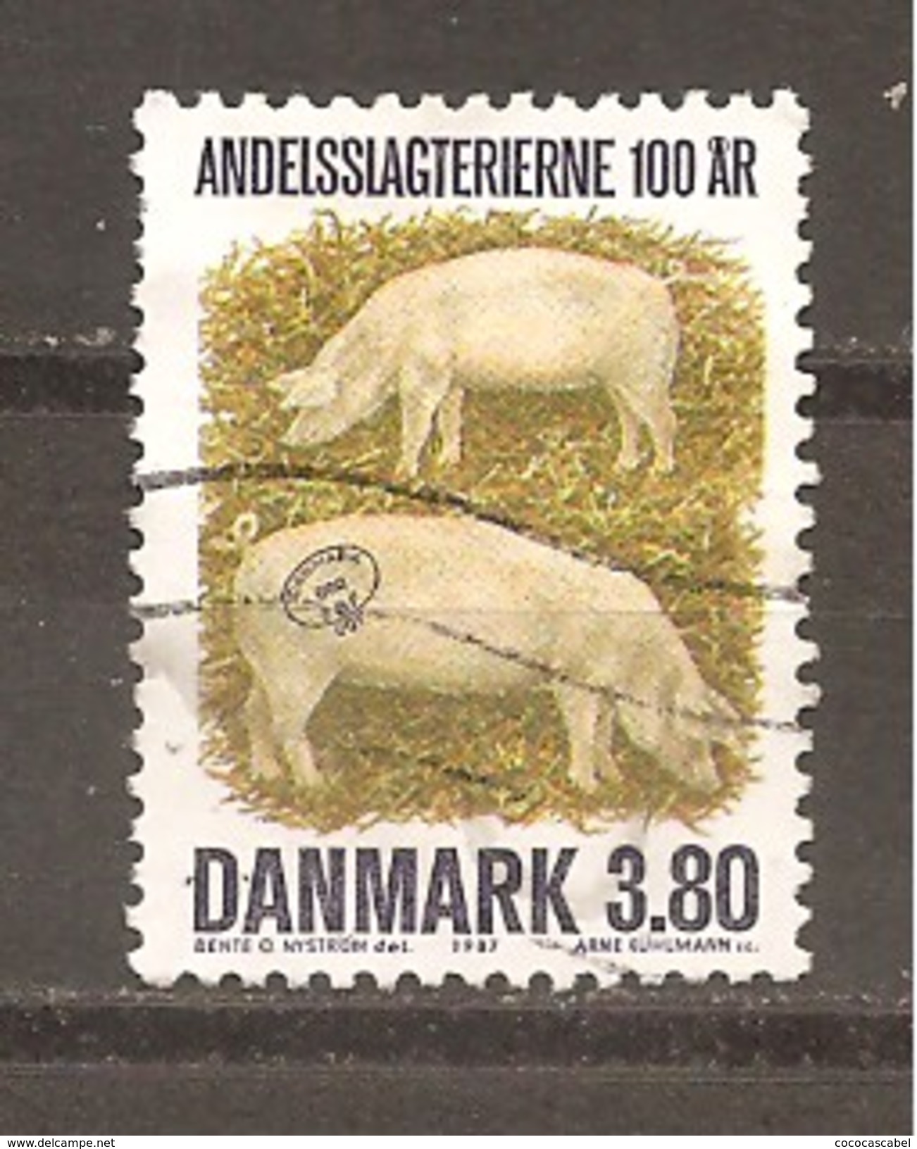 Dinamarca-Denmark Yvert Nº 900 (usado) (o) - Usado