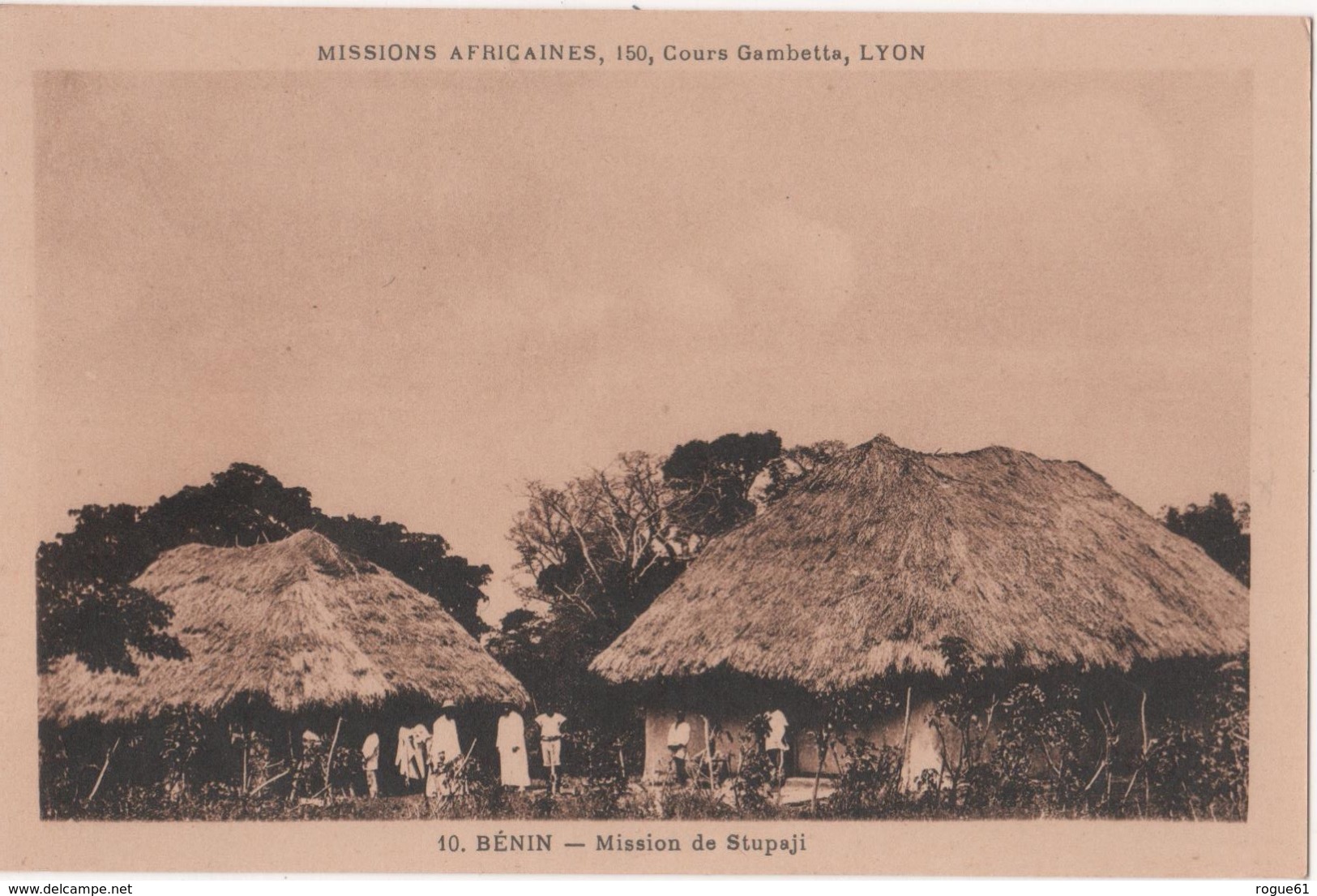 BENIN - ( Afrique ) - Mission De STUPAJI -( Missions Afriquaines , Cours Gambetta LYON ) - Benin