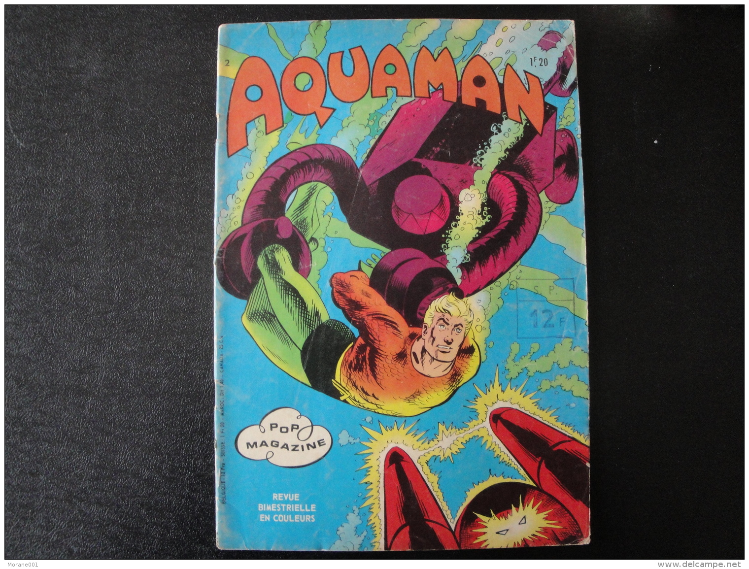 Aquaman N° 2  Aredit Artima Pop Magazine Bon Etat - Arédit & Artima