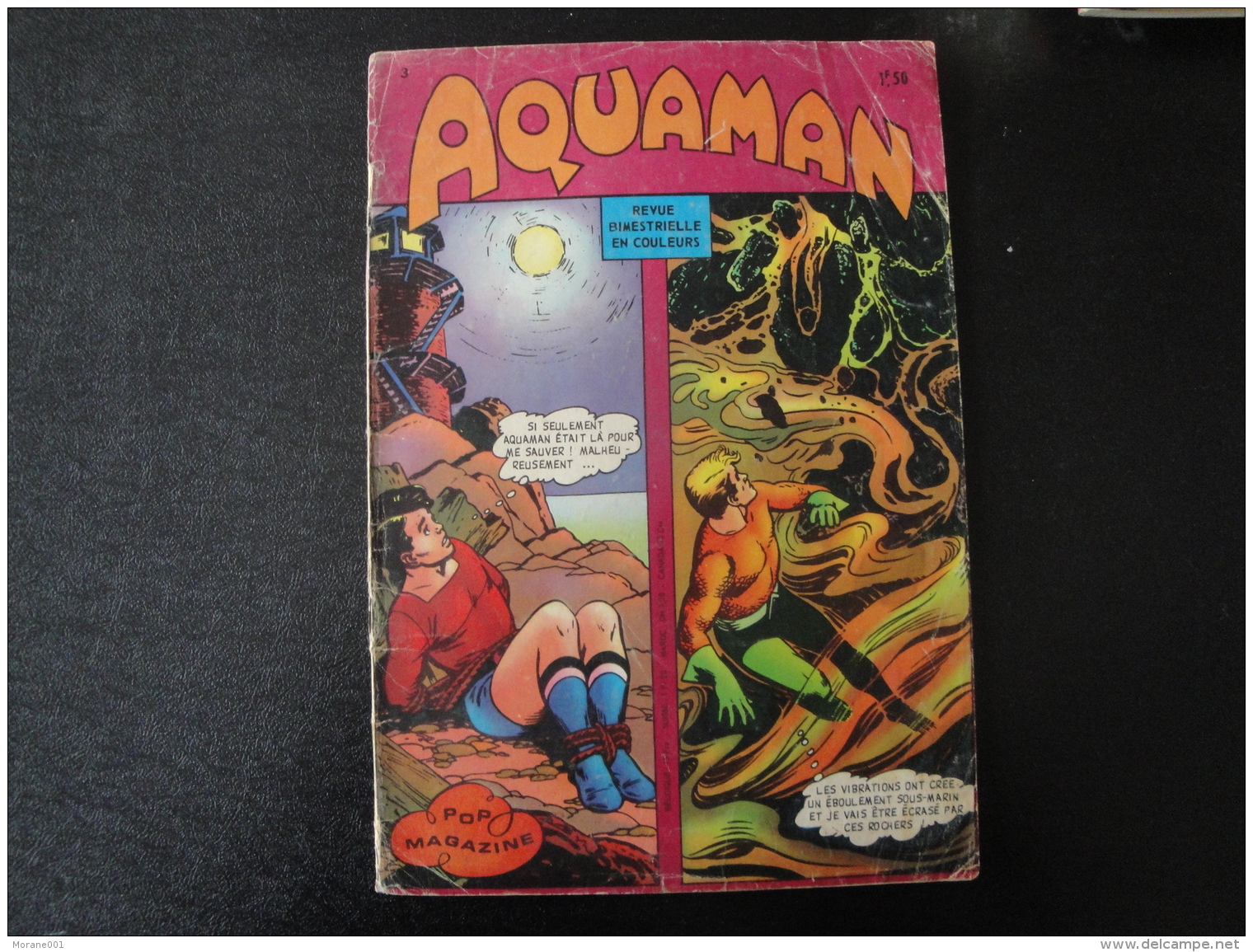 Aquaman N° 3  Aredit Artima Pop Magazine Bon Etat - Arédit & Artima