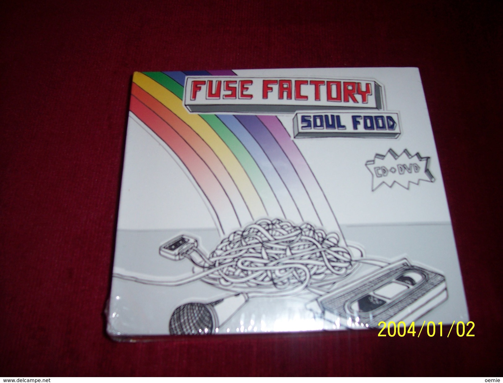 FUSE FACTORY  °° SOUL FOOD   CD + DVD  NEUF SOUS CELOPHANE - Soul - R&B