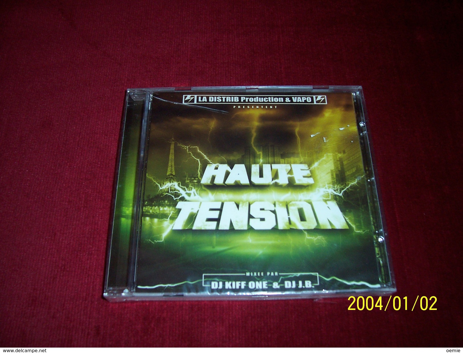 HAUTE TENSION  MIXEE PAR DJ KIFF ONE & DJ JB  24 TITRES °   CD  NEUF SOUS CELOPHANE - Rap & Hip Hop