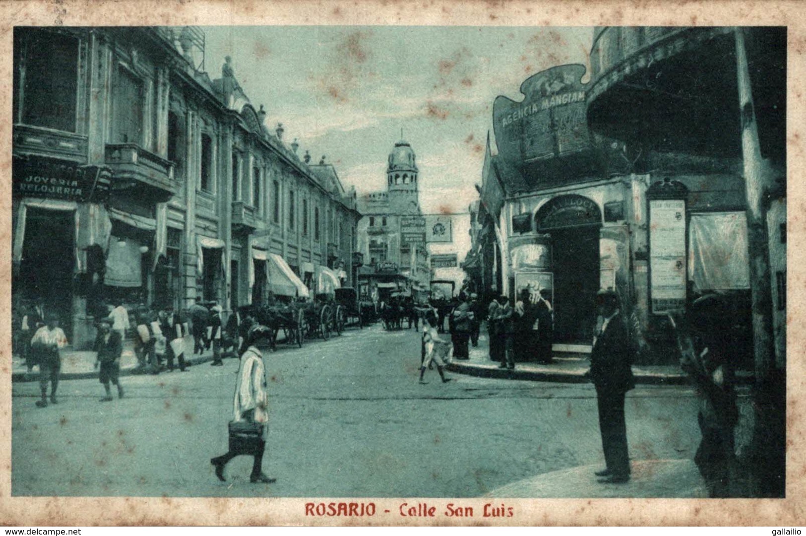 ARGENTINE ROSARIO CALLE SAN LUIS - Argentine