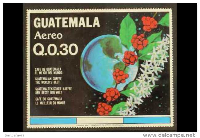 1984 30c Air Coffee Large Design (Michel 1253, SG 1257, See Note After Scott C789), Very Fine Never Hinged Mint,... - Guatemala
